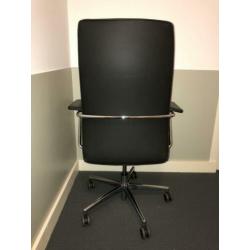 Thonet leren bureaustoel