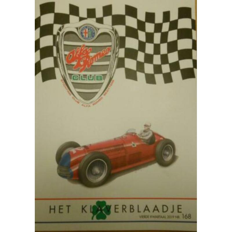 voor ALFA LIEFHEBBER: 16 clubbladen KLAVERBLAADJE '16t/m'19