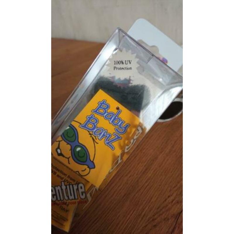 Baby banz zonnebril met koker 0-2 jaar