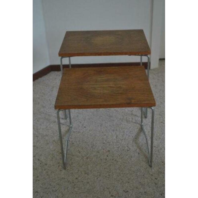 Bijzettafeltjes, vintage
