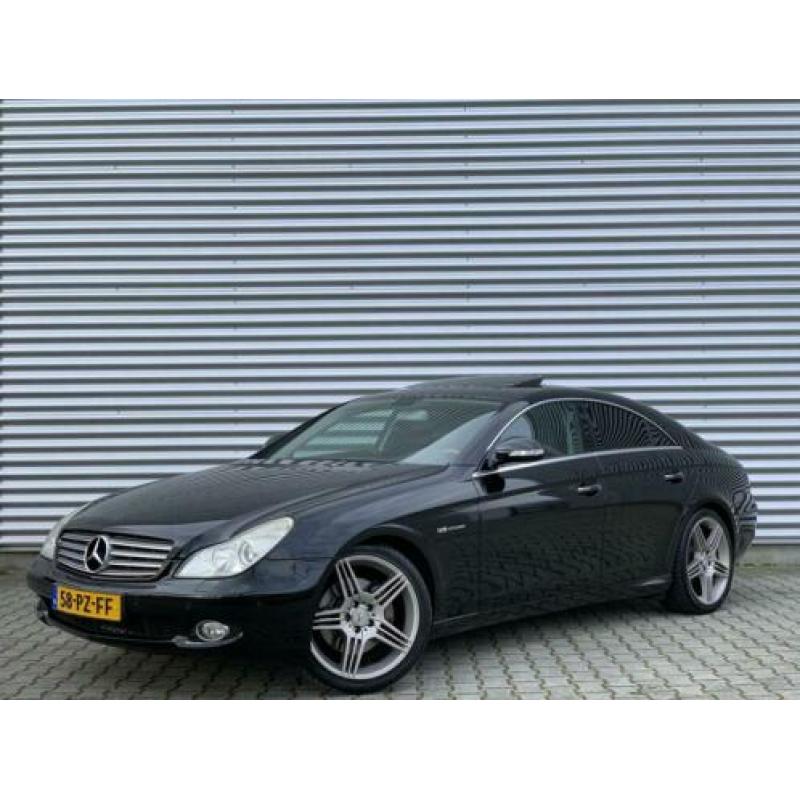 Mercedes CLS-Klasse 5.0 Cls500 306PK+ AUT 2005 Zwart Amg