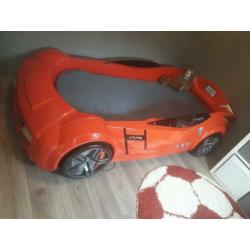 Sportauto bed met licht en geluid