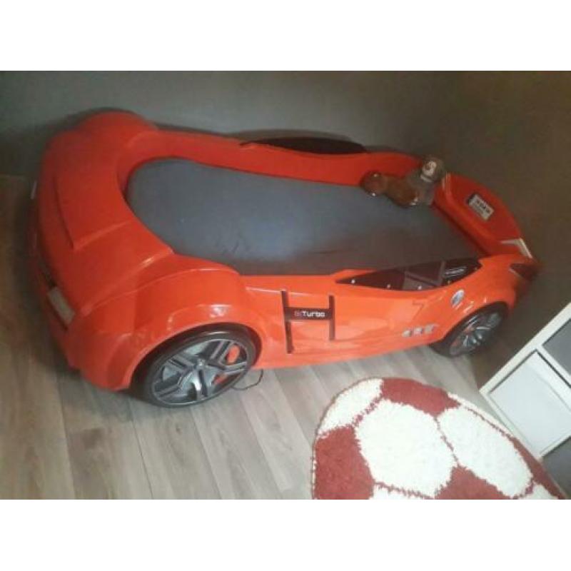 Sportauto bed met licht en geluid