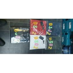 Partij T-shirts Dsquared black bananas Gucci moncler fendi