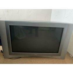 JVC breedbeeld tv groot formaat 90 cm diameter.