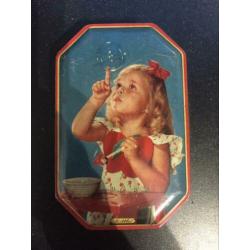 Super schattig blikje vintage retro origineel
