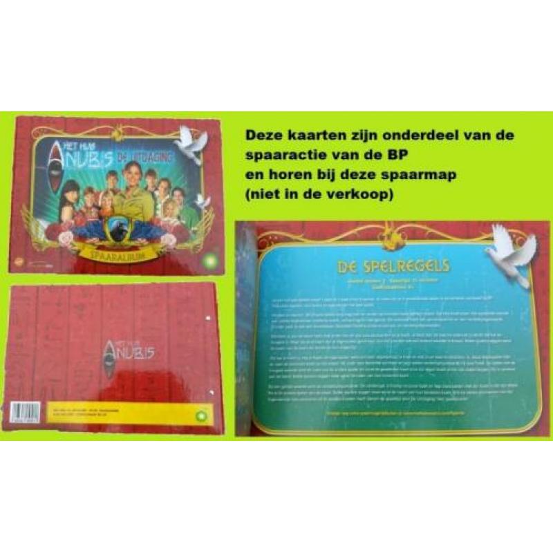 Het huis anubis speelkaarten set van 8 / BP