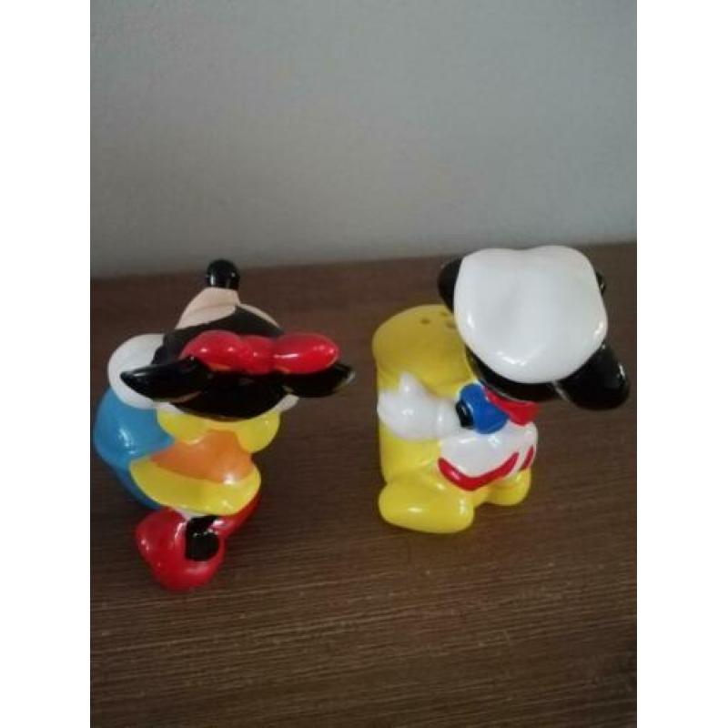 Mickey en Minnie Mouse peper en zout setje