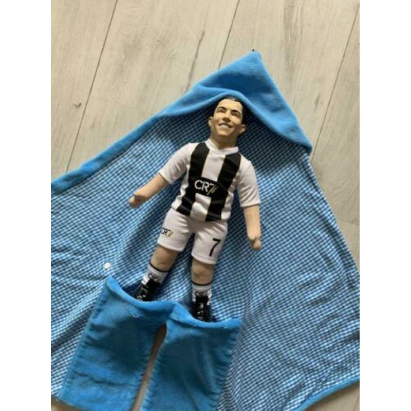 Snoozebaby wikkeldeken blauw.