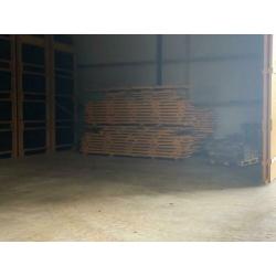 Houten terras in vlonder delen +- 200m2