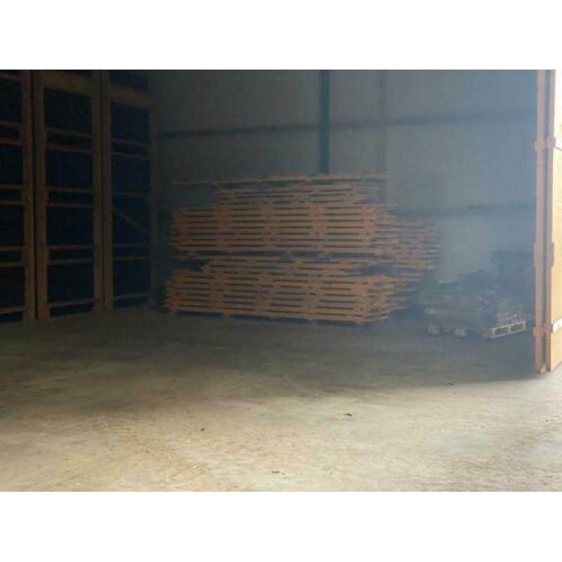 Houten terras in vlonder delen +- 200m2