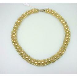 Opruiming Vintage parel collier / Z5677a