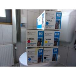 Set toners + fuserkits voor de HP 4500-4550