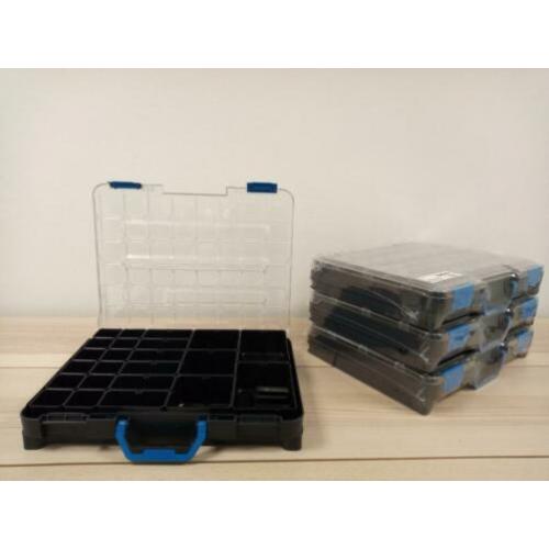T-boxx koffers Sortimo gevuld met bakjes nieuw ORIGINEEL !