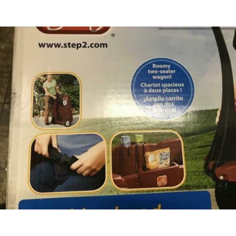 Step2 bolderkar voor 2 kinderen nieuw in doos