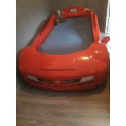Sportauto bed met licht en geluid