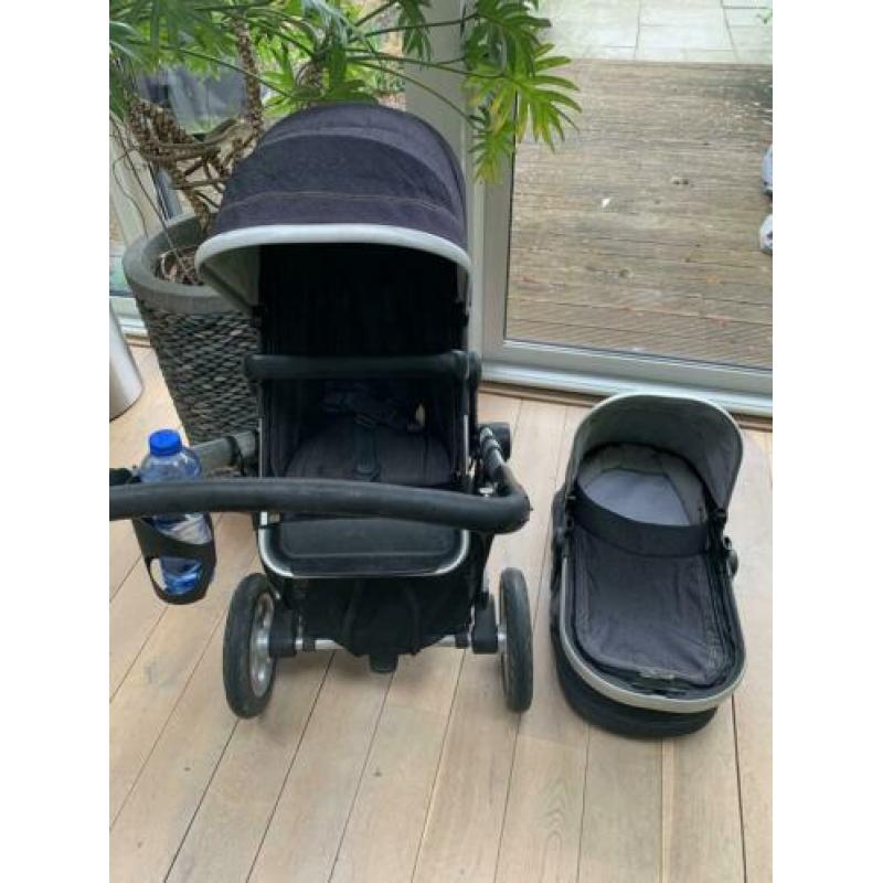 Joolz Day kinderwagen jeans denim inclusief accessoires