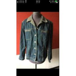 Soepel spijkerjasje blauw van Dutch Jeans maat 42. ZGAN
