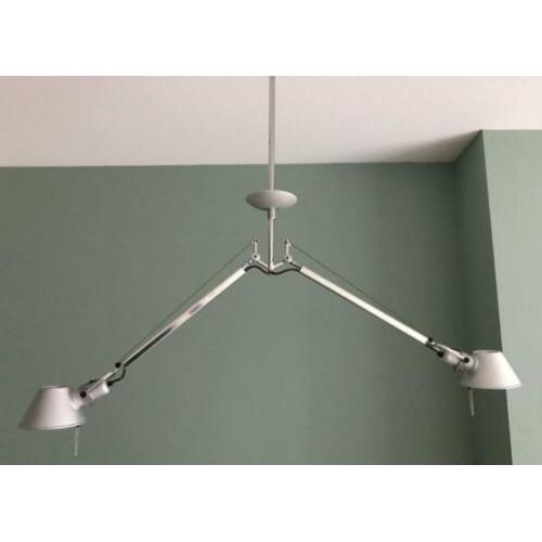 Artemide Tolomeo Due Bracci hanglamp aluminium