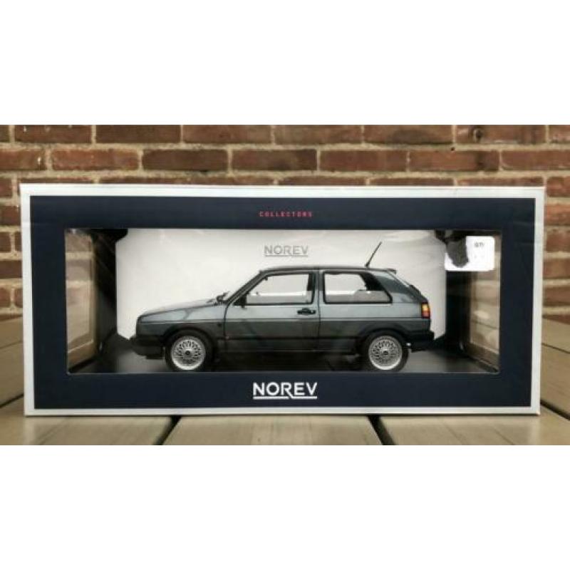 Volkswagen golf 2 GTI grey Norev in box