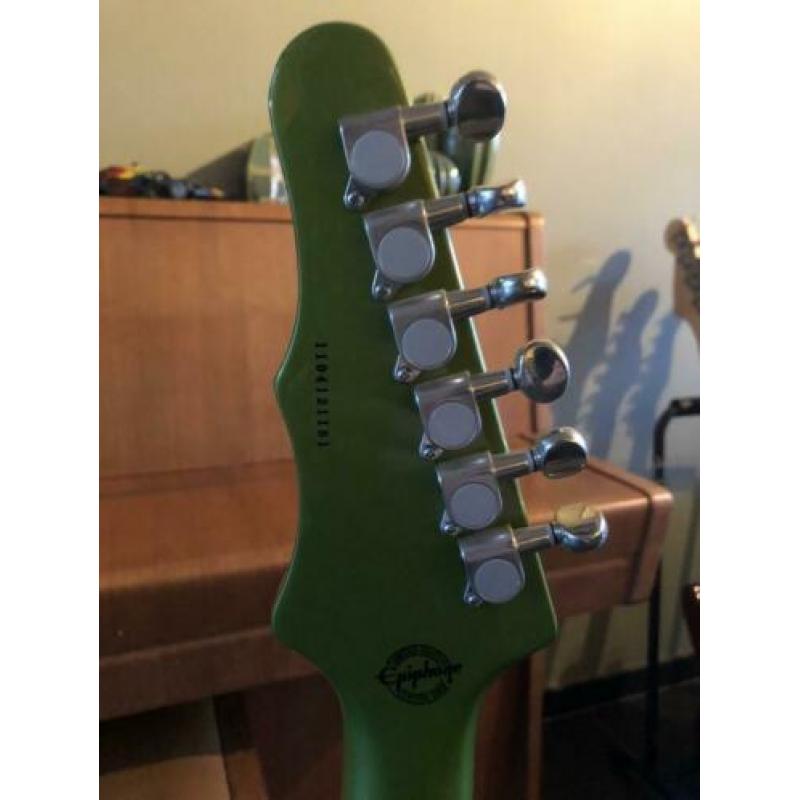 Epiphone Wilshire in Faded Pelham Green