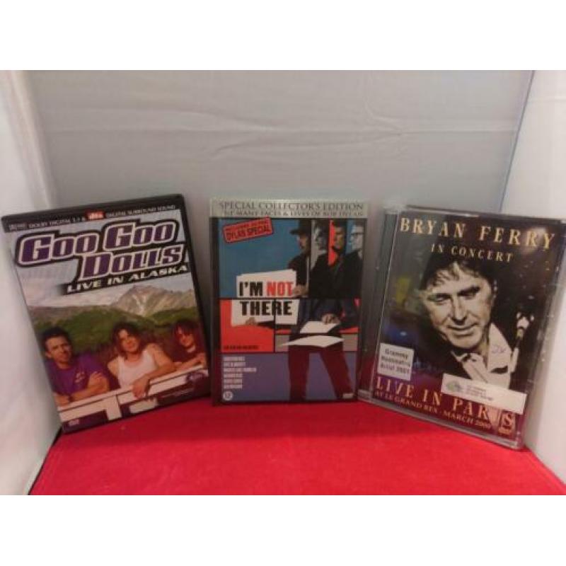 Diverse Muziek dvd's 27 exemplaren