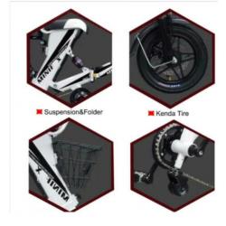 ENGWE eBike 250W Mini Folding Electric Bike with 36V8Ah Lith
