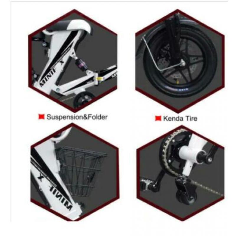 ENGWE eBike 250W Mini Folding Electric Bike with 36V8Ah Lith