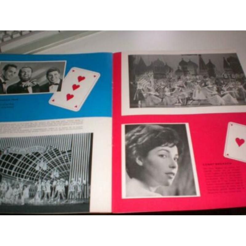 6 Leuke oude programmaboekjes Snip & Snap revue jaren 60