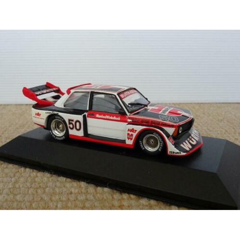 2x BMW E21 320 Grp. 5 DRM jaren '80 #50 en #59 Quartzo