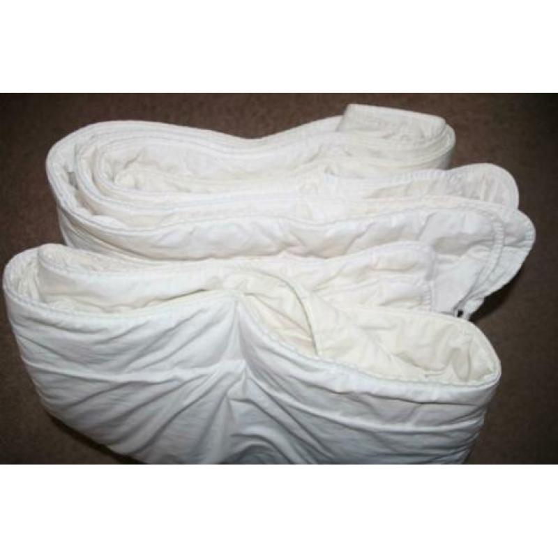 Texel Wollen 4-Seizoens Dekbed (met Rits)100% Wol 240x220 cm