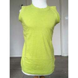 BLUE SEVEN top / shirt olijfgroen NIEUW mt 122 D4