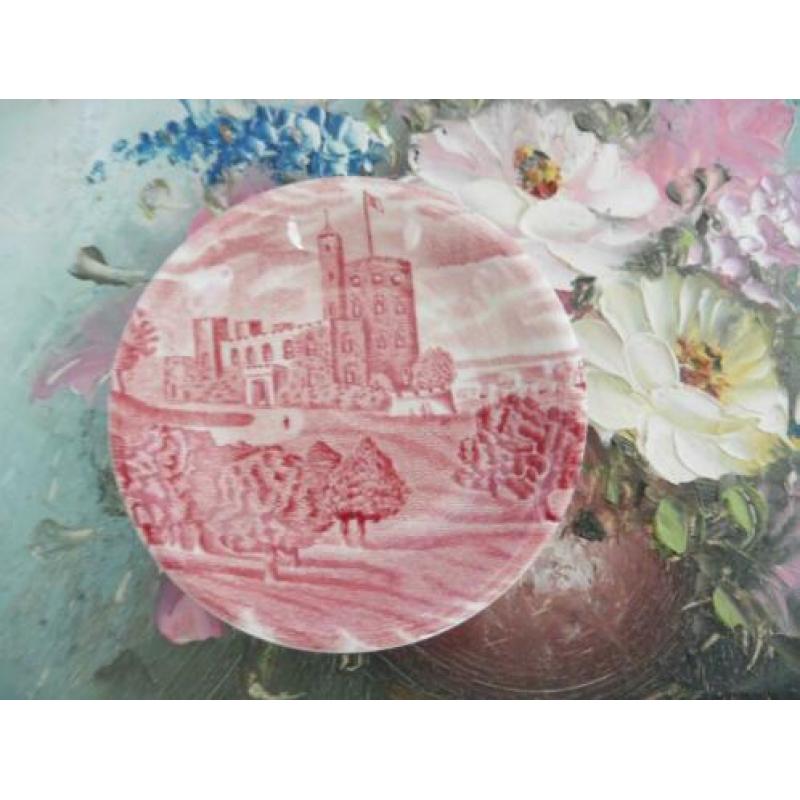 Schaaltje voor theezakjes Johnson Bros England retro vintage