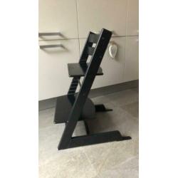Zwarte Stokke Tripp Trapp kinderstoel