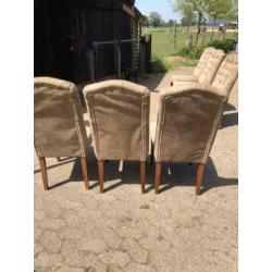 Te koop, 6 eethoekstoelen
