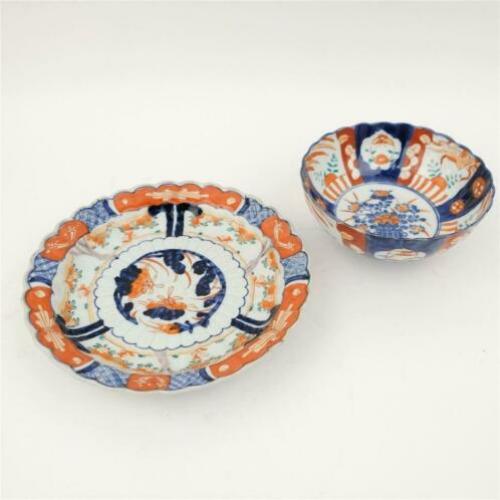 Imari bord en kom