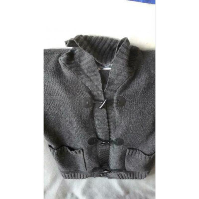 Grijs vest. Zo goed als nieuw.