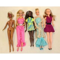 barbie vintage partij poppen lot 4