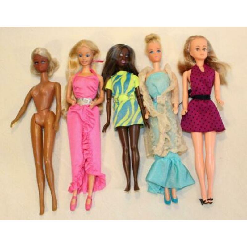 barbie vintage partij poppen lot 4