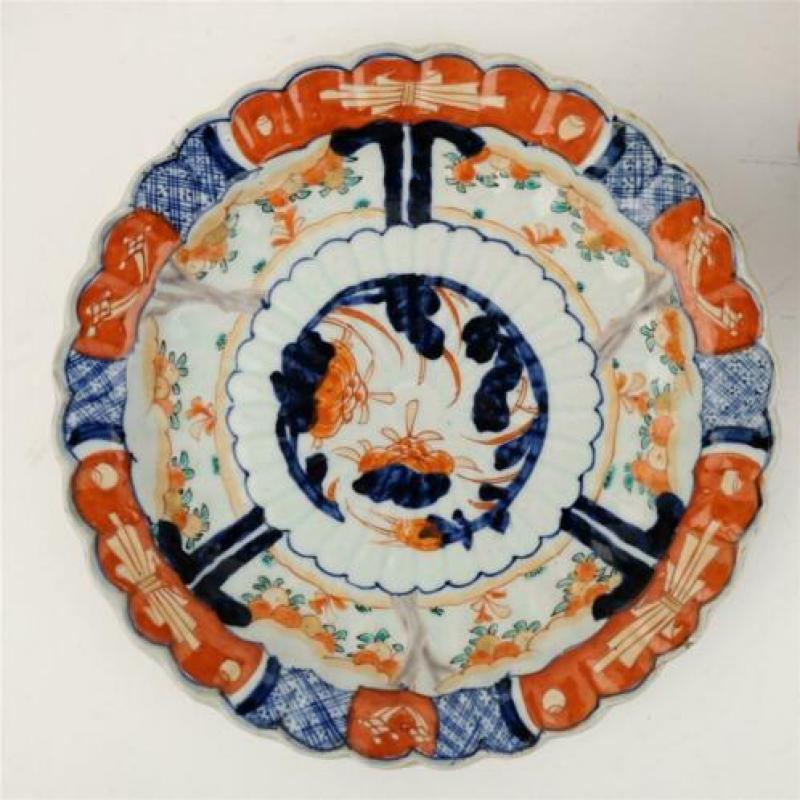 Imari bord en kom
