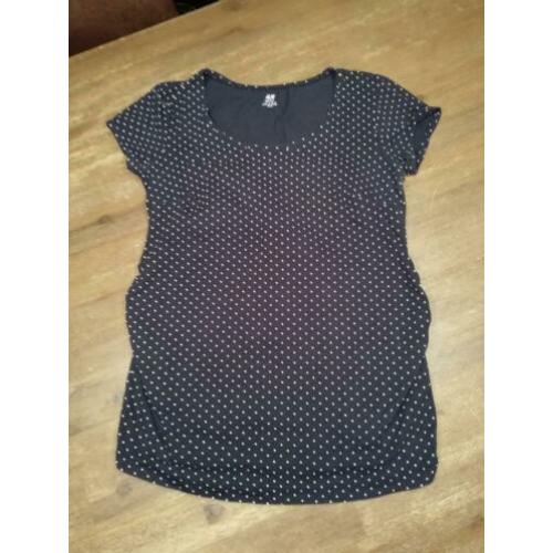 4 positie / zwangerschap shirts en jeans. Mt M / 38/40