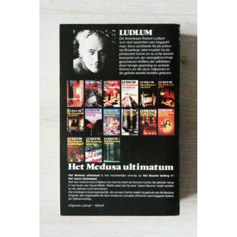 Boeken – thrillers (Ludlum, Grisham; paper back)