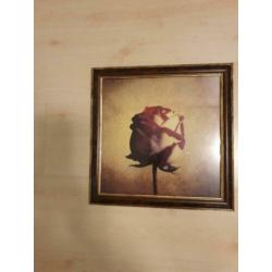 Schilderij met bloemen