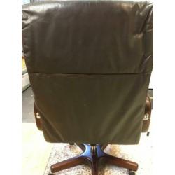Vintage Sitag swivel luxe bureaustoel