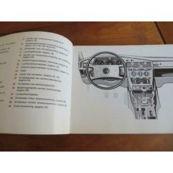 Instructieboek Mercedes 190-190E / 190D-190D 2.5 1985-1986