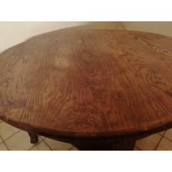 VINTAGE salontafel van eikenhout