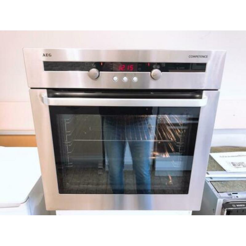 Inbouw Combi oven van AEG Prima staat