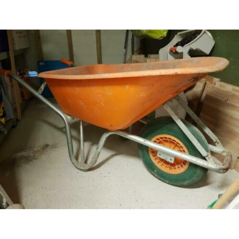 Fort kruiwagen oranje