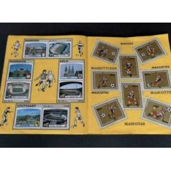 Panini Euro 88 compleet plakboek met uitslagen goede staat