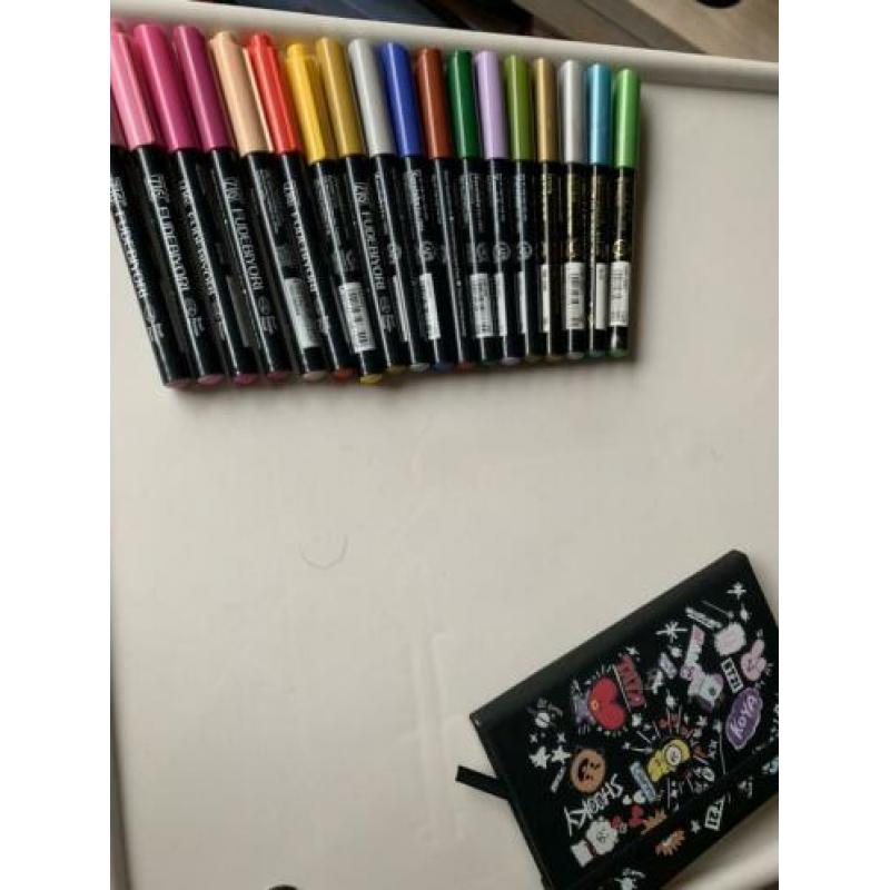 Brushpens (ecoline, tombow, zig)